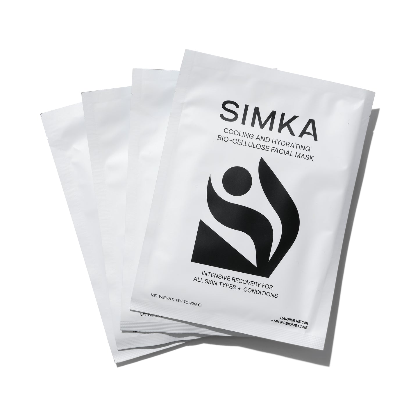 Simka Full Face Mask - pack of 4